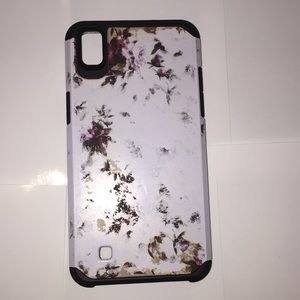 Lg xpower phone case floral